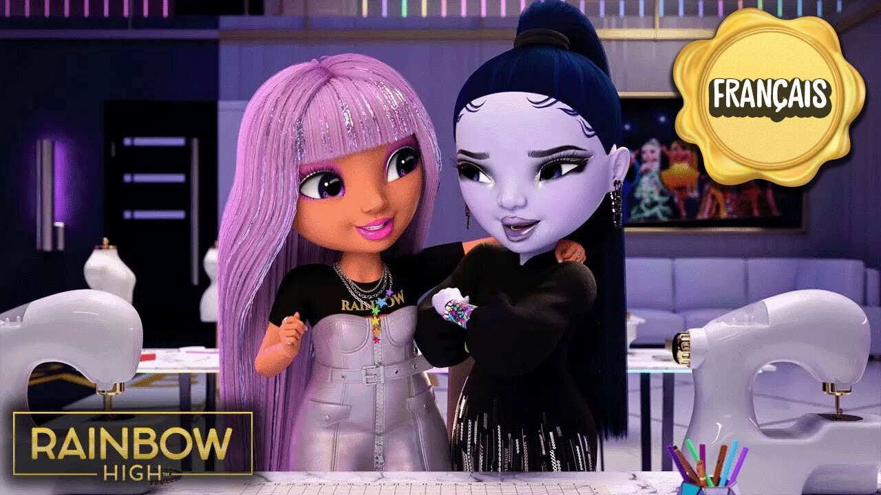 On mélange les équipes ! 🌈🖤 | Saison 4 épisode 6 | Rainbow High