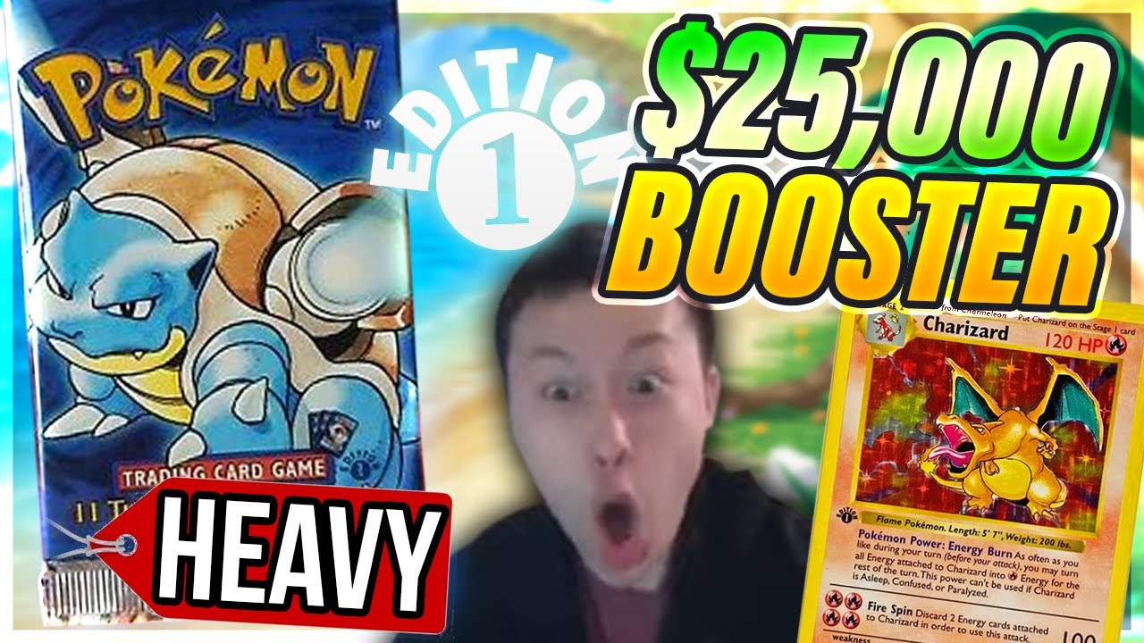 $25,000 HEAVY 1st Edition Base Set Pack Pack Opening! - 1st Ed CHARIZARD?!