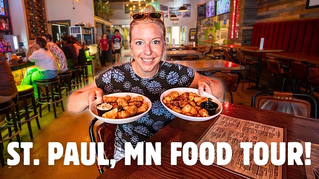 St. Paul, Minnesota INSANE Food Tour | Cheese Curds, Walleye, and a Grape Ape Shot