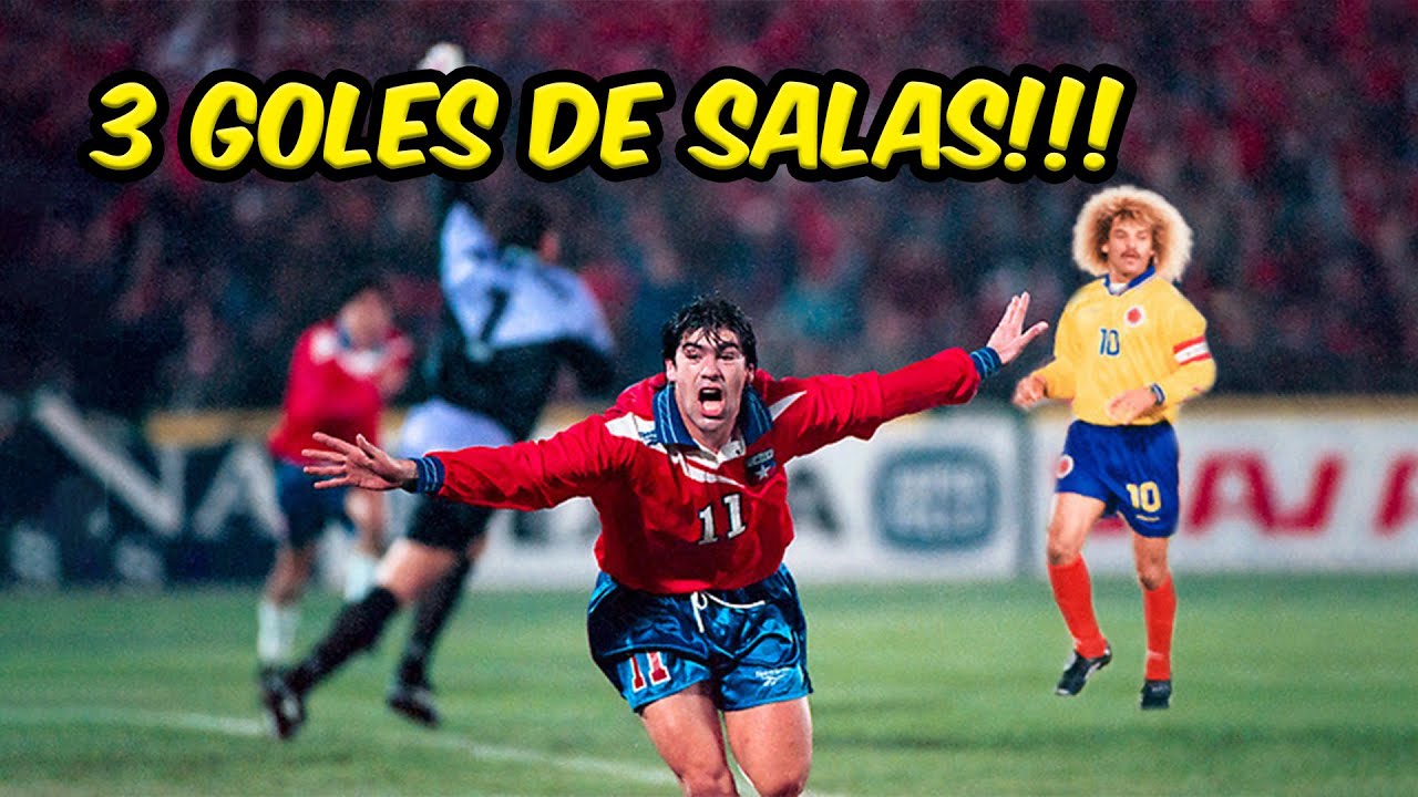 Con un show de Salas, Chile humilla a Colombia! (1996) 4-1 venganza chilena
