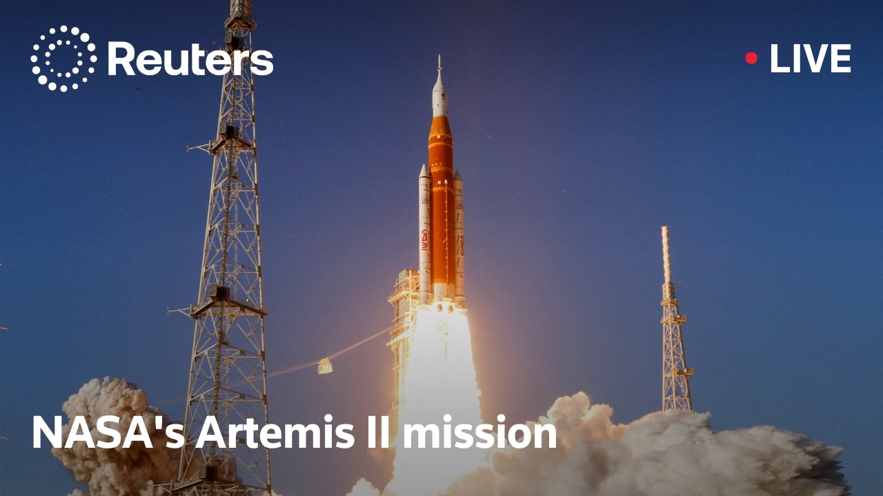 LIVE: NASA's first crewed moon mission in half century