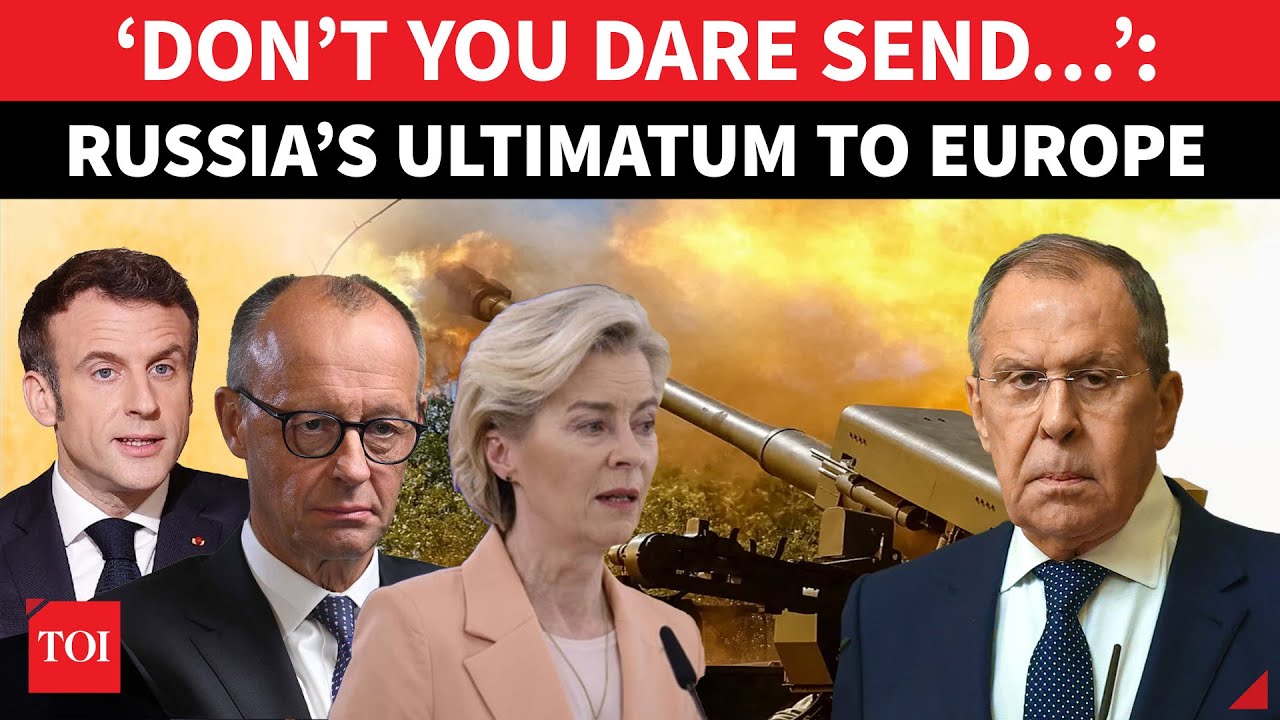 Lavrov’s ULTIMATUM To Europe On War | ‘Russia Doesn’t Need You…Kyiv Not Your Springboard’