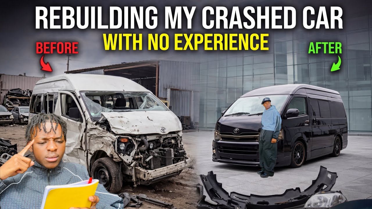 Trying to fix my car that crashed 2 days after buying it (PART 2) | Toyota Quantum stance