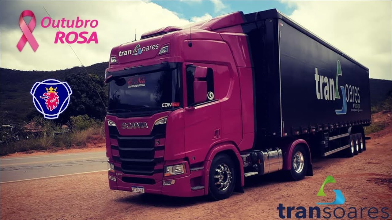 SCANIA NTG - R450 ROSA - TRANSOARES