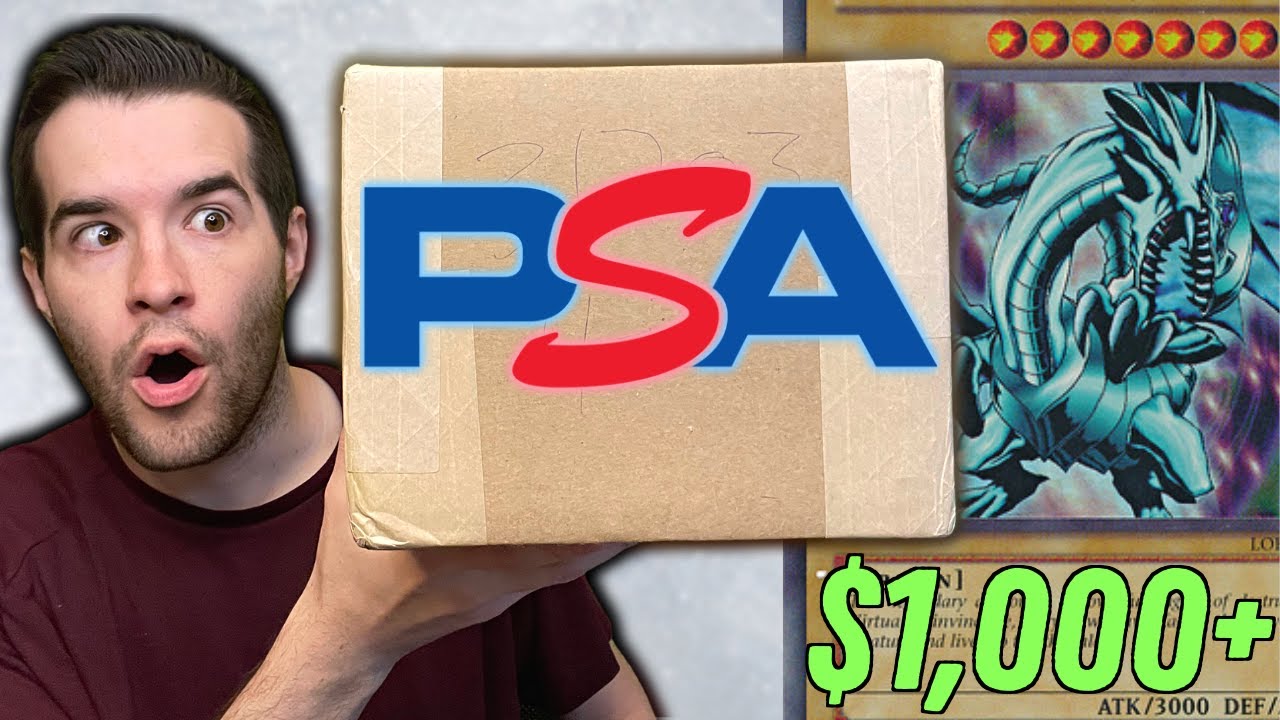 PSA Graded My Blue-Eyes White Dragon!