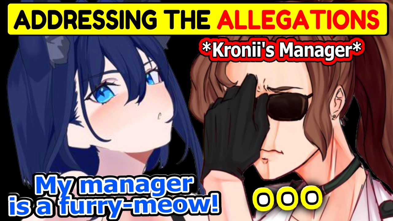 Kronii threw her Manager under the bus addressing the Pet Play Allegations...