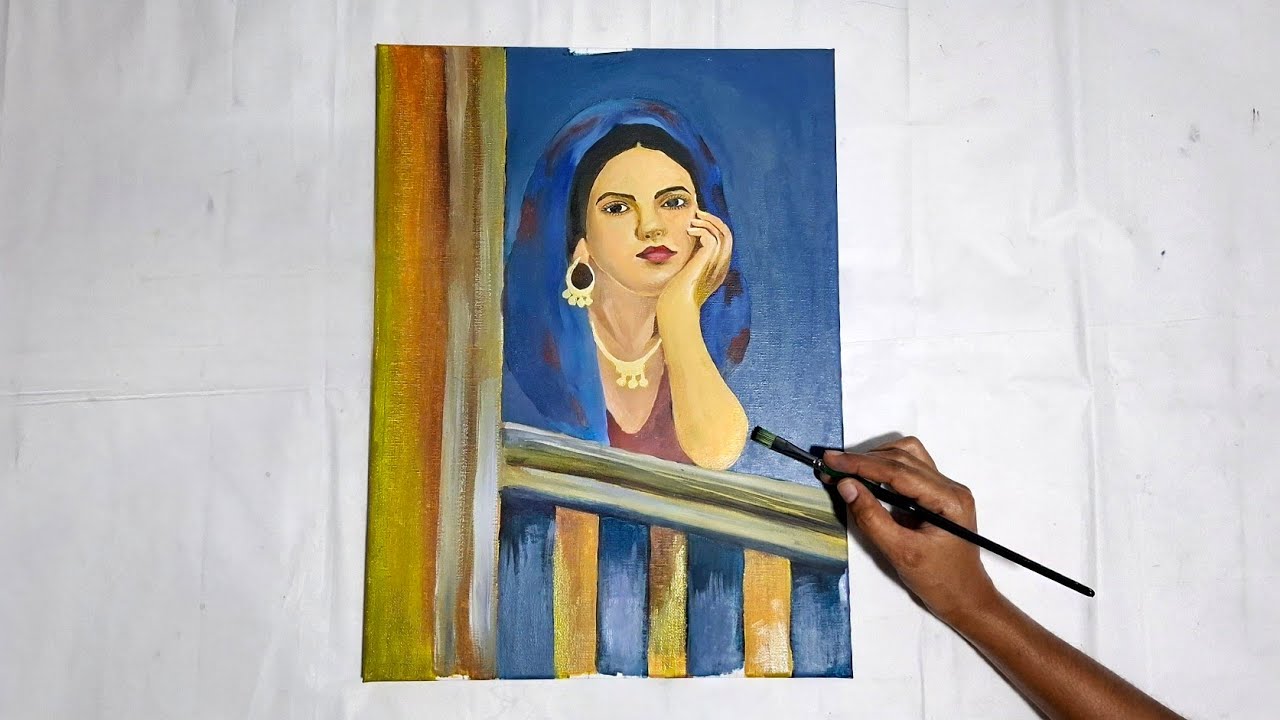 Gypsy Girl oil painting