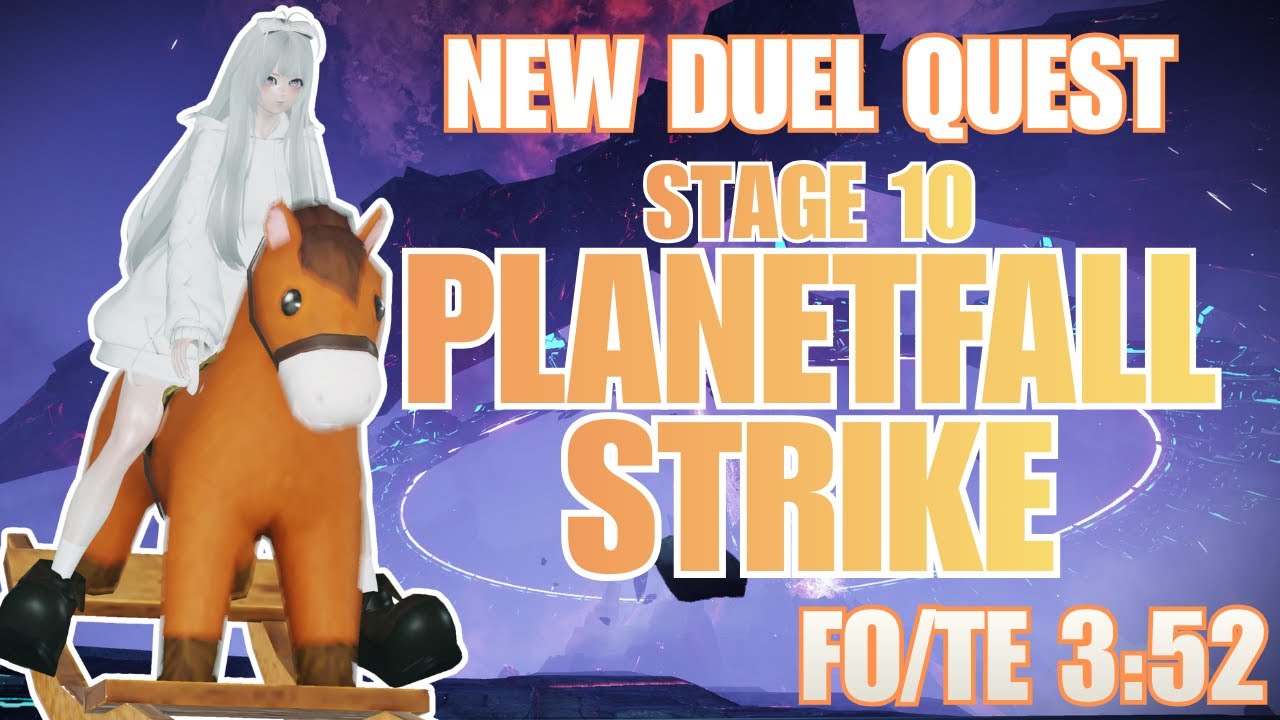 [PSO2:NGS] Planetfall Strike Stage 10 Fo/Te 3:52
