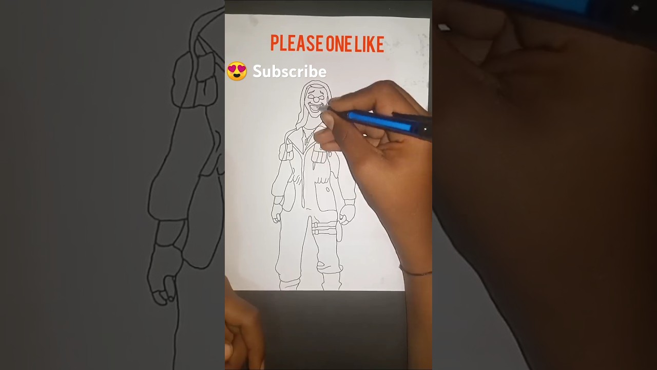 &ldquo;Red Criminal Bundle Drawing&hellip; But Make It Insanely Simple! 😱✏️&rdquo;