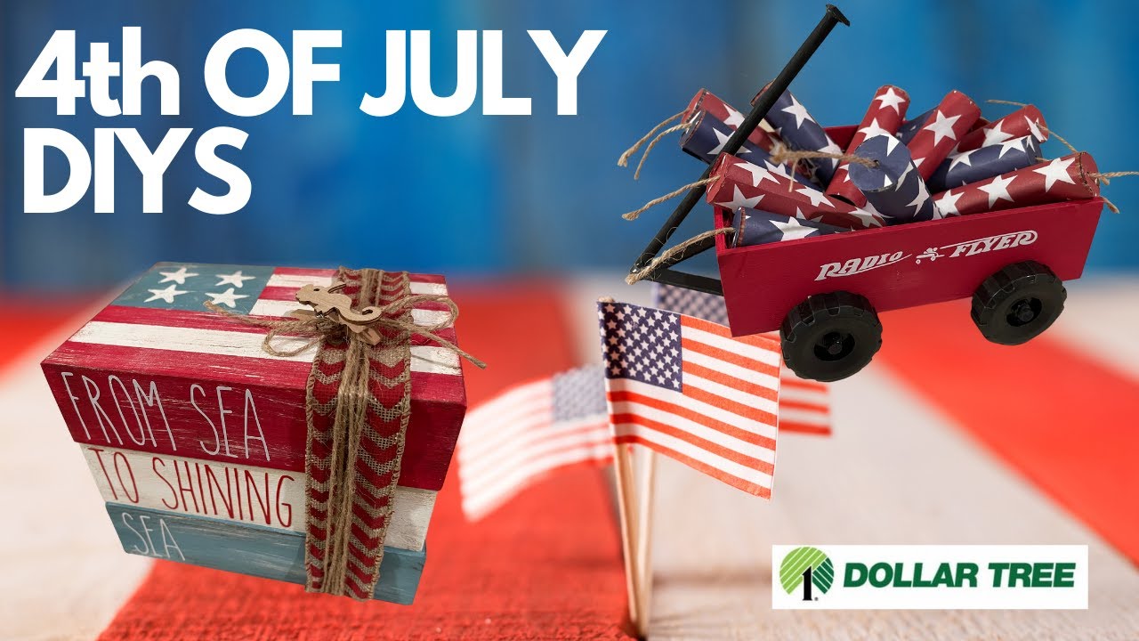 DIY 4th of JULY Decor Projects | Patriotic (Independence Day) Hacks