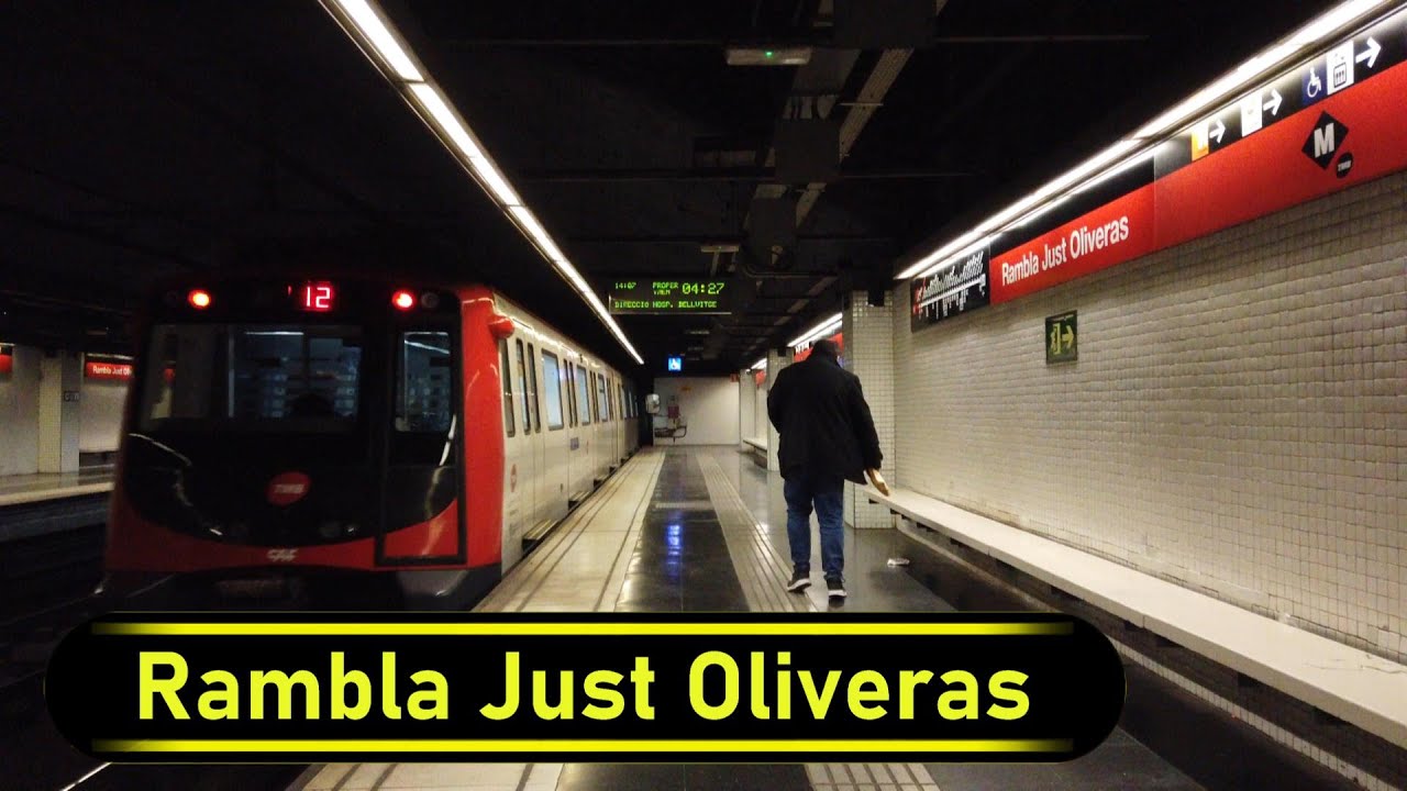 Metro Station Rambla Just Oliveras - Barcelona 🇪🇸 - Walkthrough 🚶