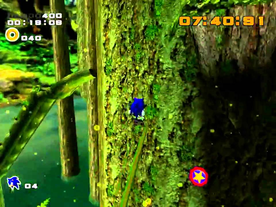 SA2B (TAS): Green Forest [Speedrun] ~ 1:04