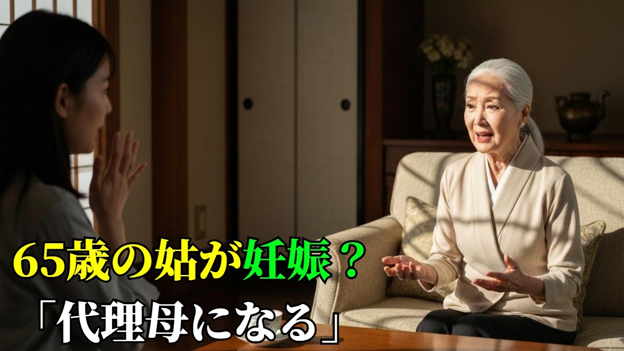 🍞65歳の姑が妊娠？「代理母になる」
