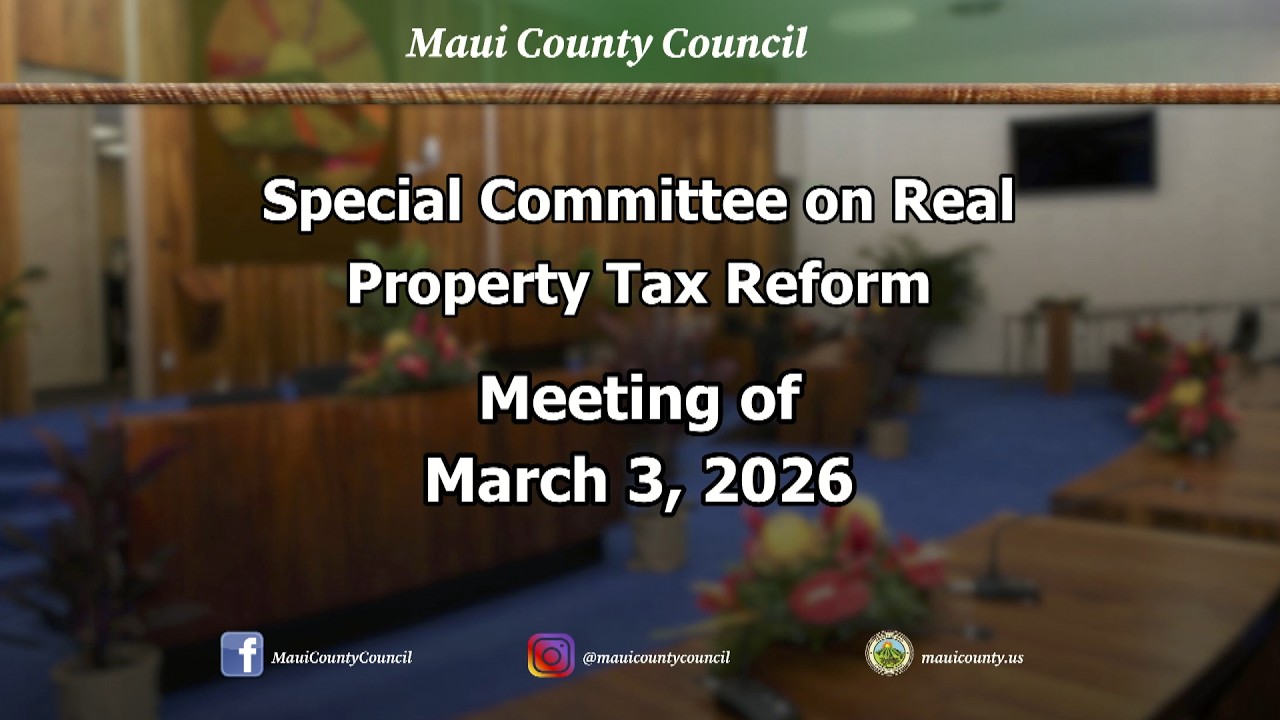 RPTR Special Committee Meeting of March 3, 2026