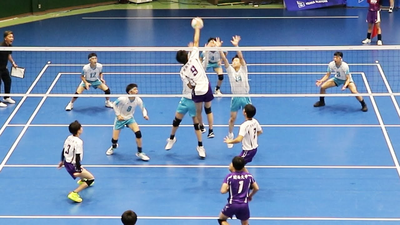 【天皇杯大阪2025・決勝】清風高校vs関西大学 第３セット　　＜男子バレーボール＞