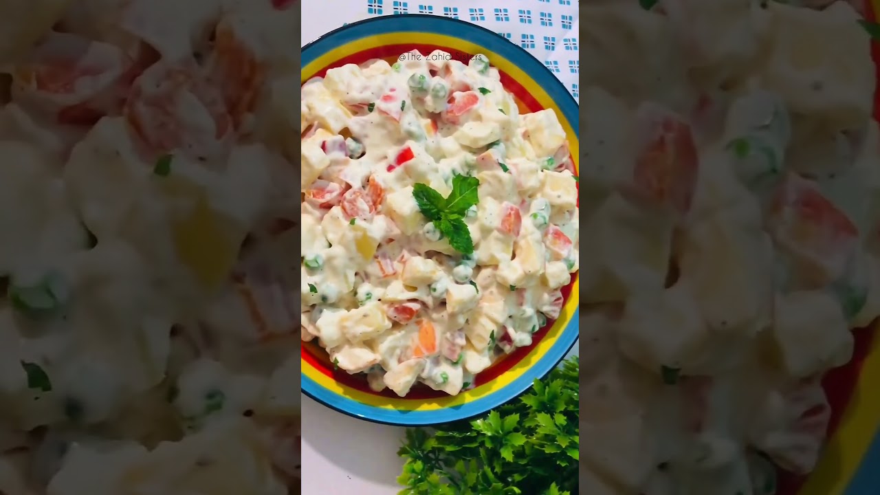 Russian Salad!&hearts;️ #shorts #youtubeshorts #ytshorts