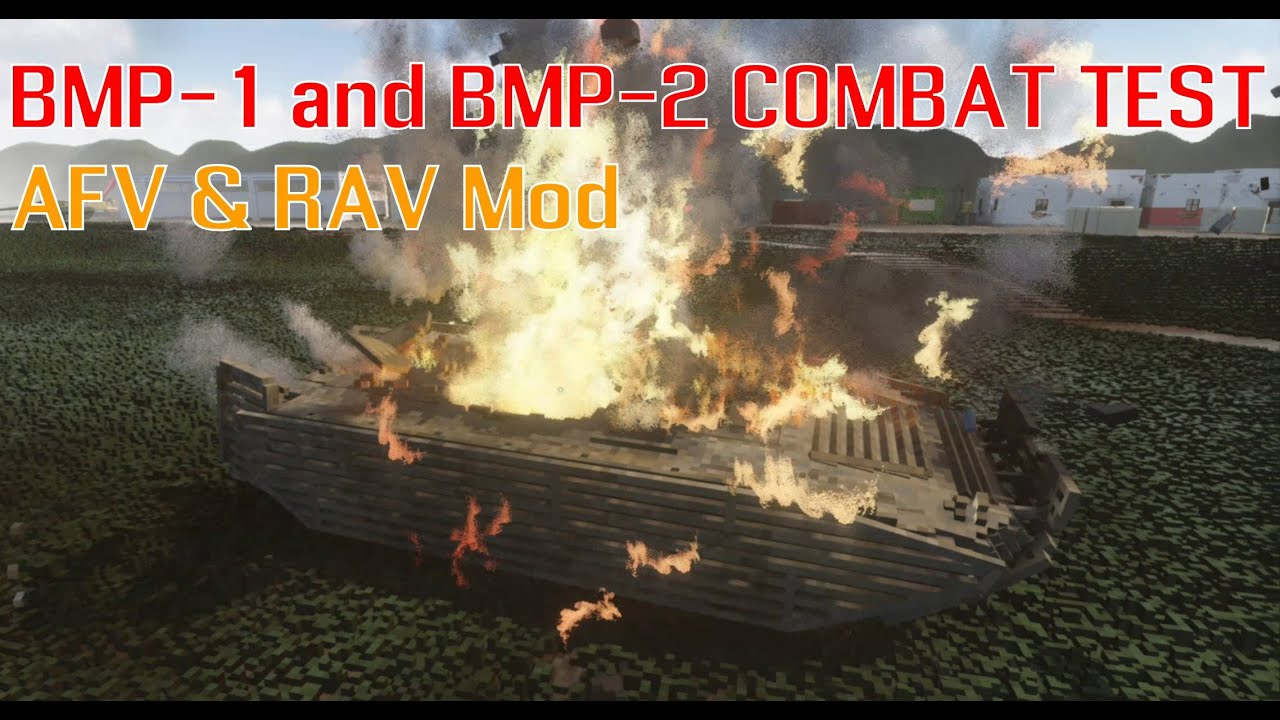 Combat Testing the BMP-2 and BMP-1 and More In Teardown  | AFV & RAV Mods