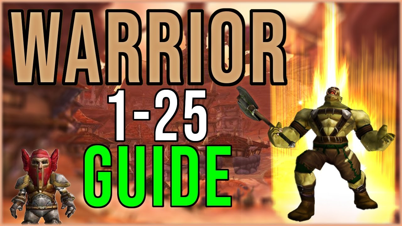 WHAT RUNES? Beginner Warrior 1-25 Leveling Guide SoD WoW