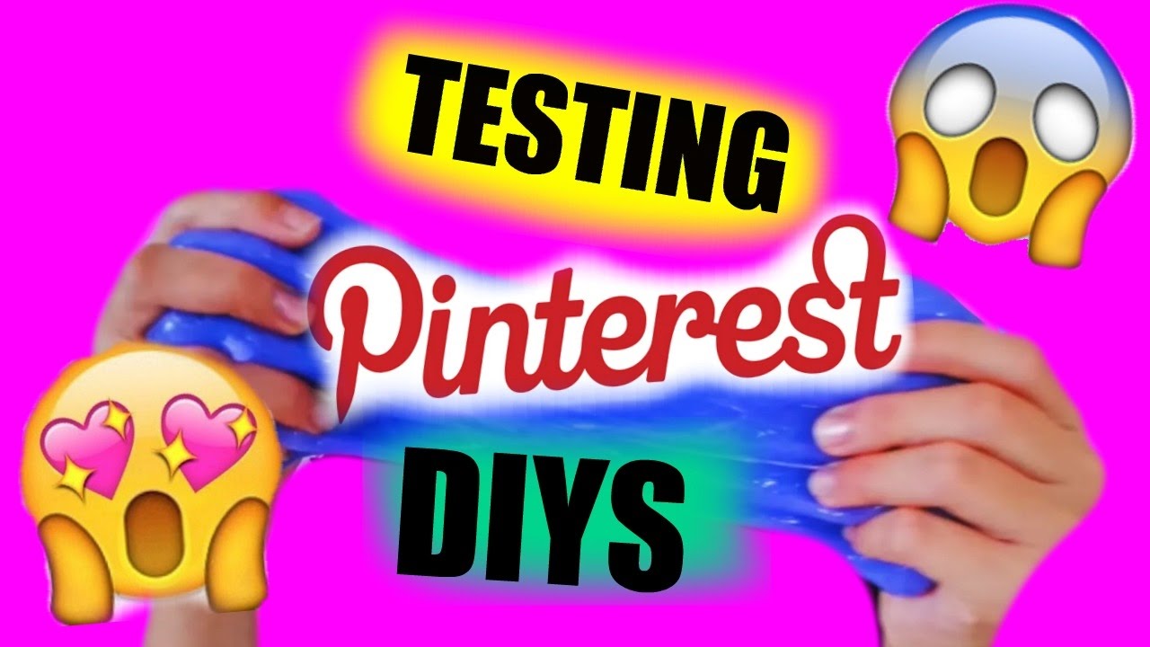 TESTING PINTEREST DIYS!