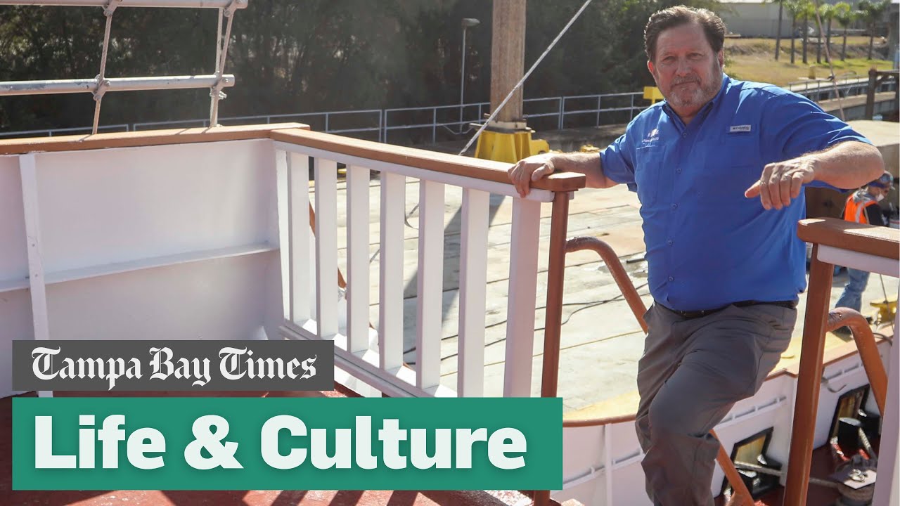 Meet the captain of the Gasparilla pirate ship