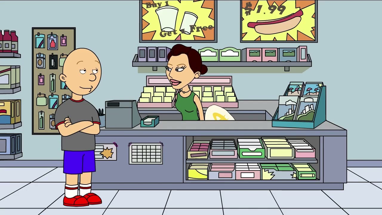 Classic Caillou Goes To The Club Instead Of Chucky Cheese's While Grounded