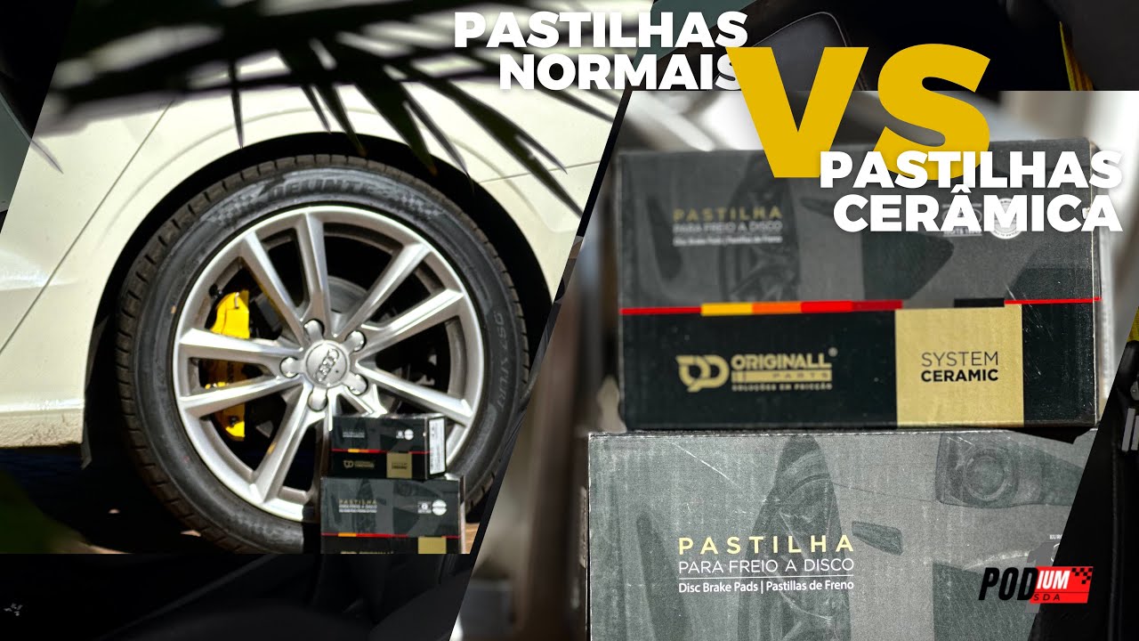 Pastilhas de Freio Comum VS Cerâmica | Diferenças, Vantagens e Qual Vale Mais a Pena?