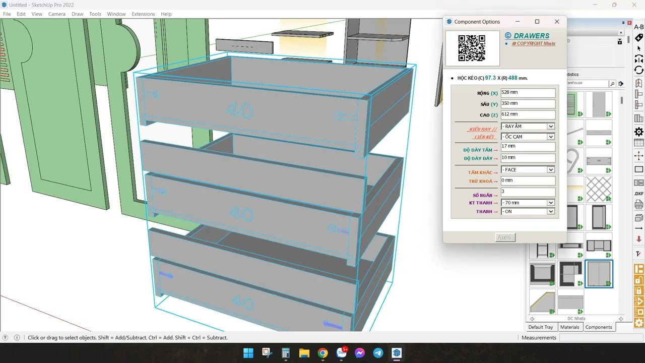 BỘ THƯ VIỆN #dynamic  #components #sketch DỰNG HÌNH NHANH - PHÙ HỢP TRIỂN KHAI NỘI THẤT