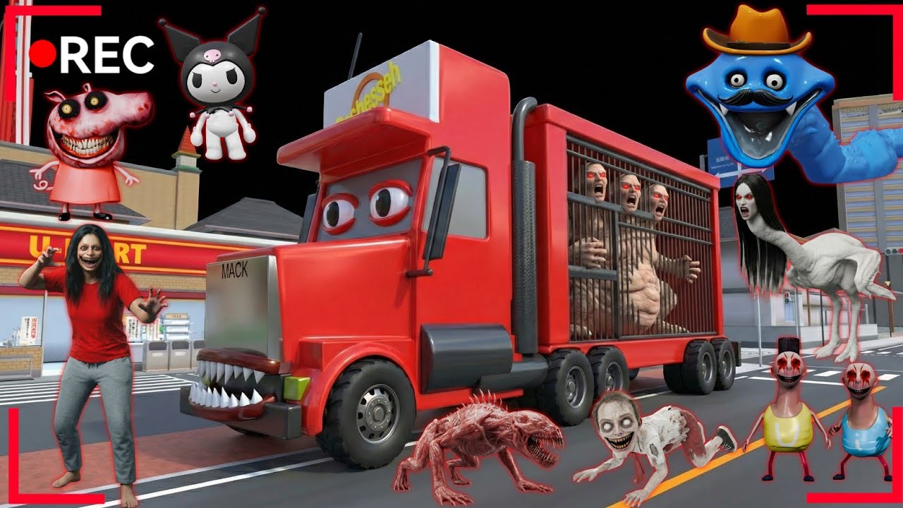 Yuta Mio Buat Mack Si Mobil Penjara Paling Aman Dari Pasukan Anomali Monster Di Kota Sakura 😱