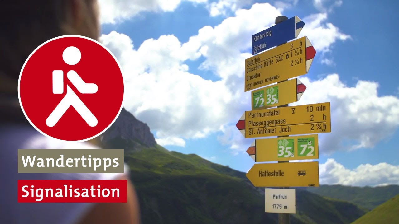 Expertentipp: Signalisation Wanderwege