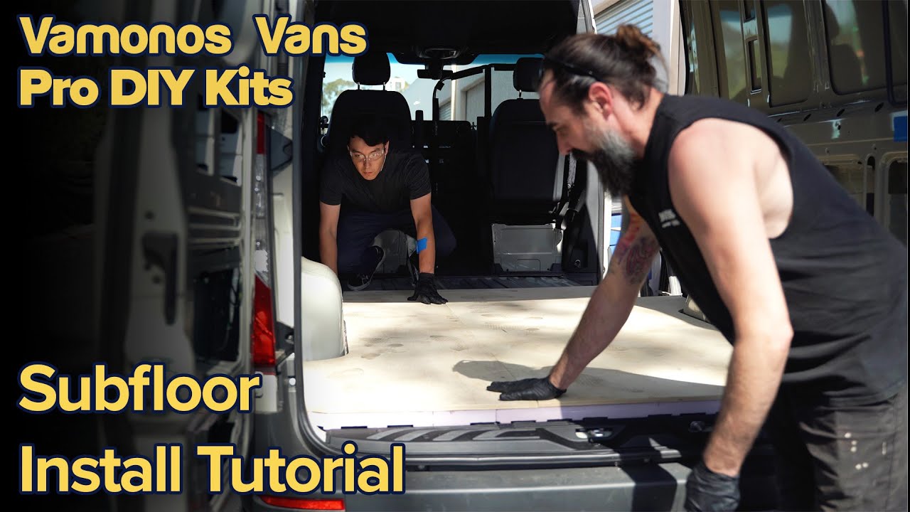 The BEST & EASIEST subfloor for a Sprinter, Transit, or Promaster: Vamonos Vans Pro DIY kits