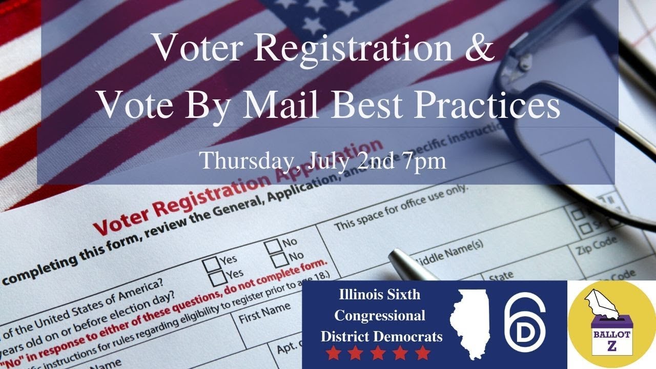 Sixth Dems & Ballot Z Voter Registration / Commit To Vote Training