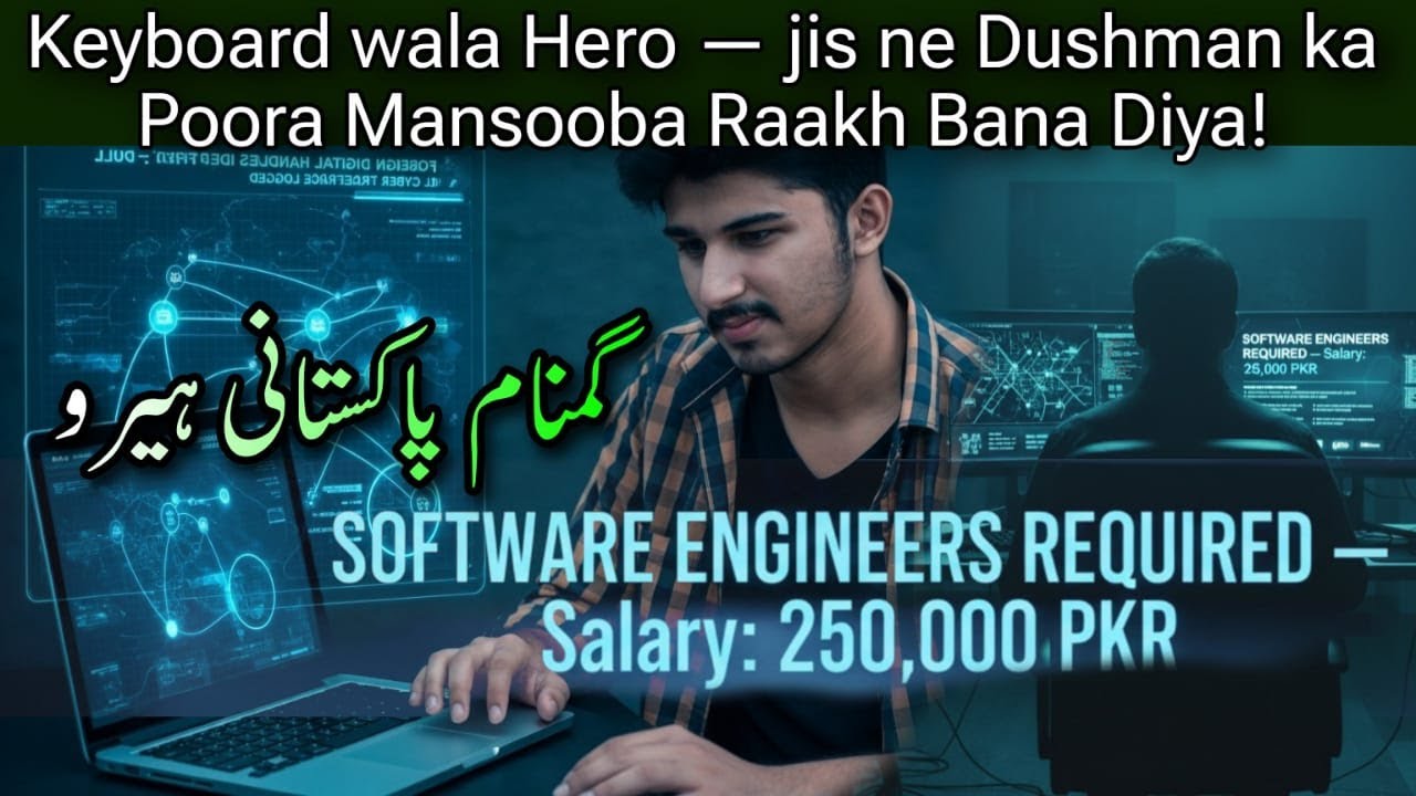 GUMNAME PAKISTANI HEROES | Keyboard wala hero &mdash; jis ne dushman ka poora mansooba raakh bana diya!