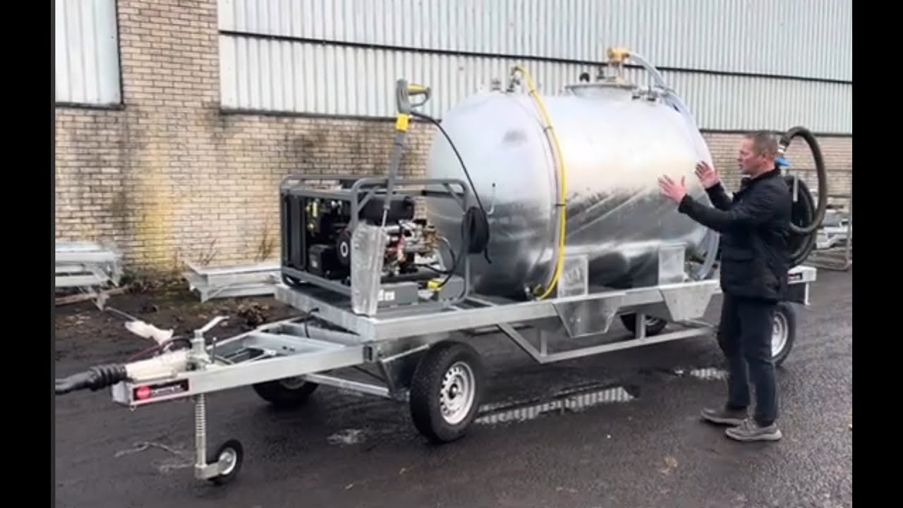 Hot Washer + Vacuum Tanker Combo