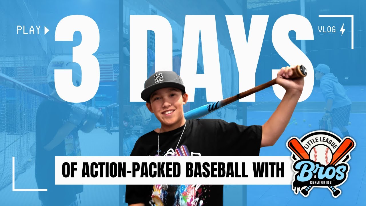 3 Days of Baseball Fun with LLBros |  Batting Cages, Carnival & Gear Shopping at Dick’s
