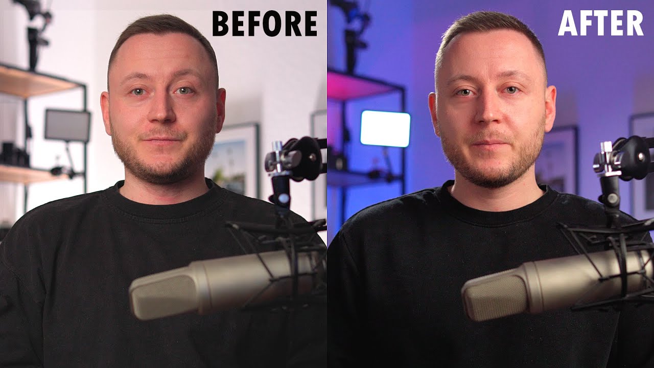 How to Light Your YouTube Studio Setup (3-Point Lighting)