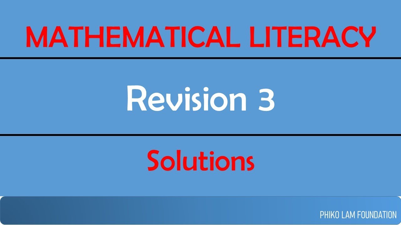 Revision 3 Must Do Questions