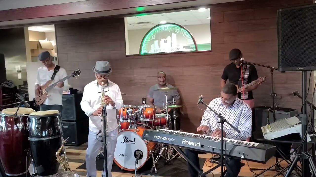 Lorenzo Rhodes and Station 42 featuring Andre Bell on drums. At the Soul of Detroit.