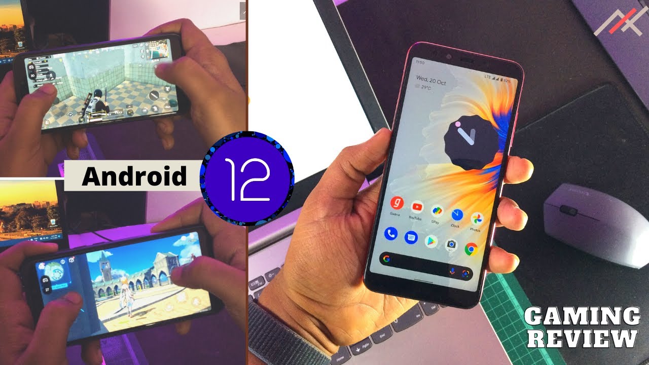 XIAOMI MI A2 : Android 12 PB5 Gaming Review | Jasmine Sprouts