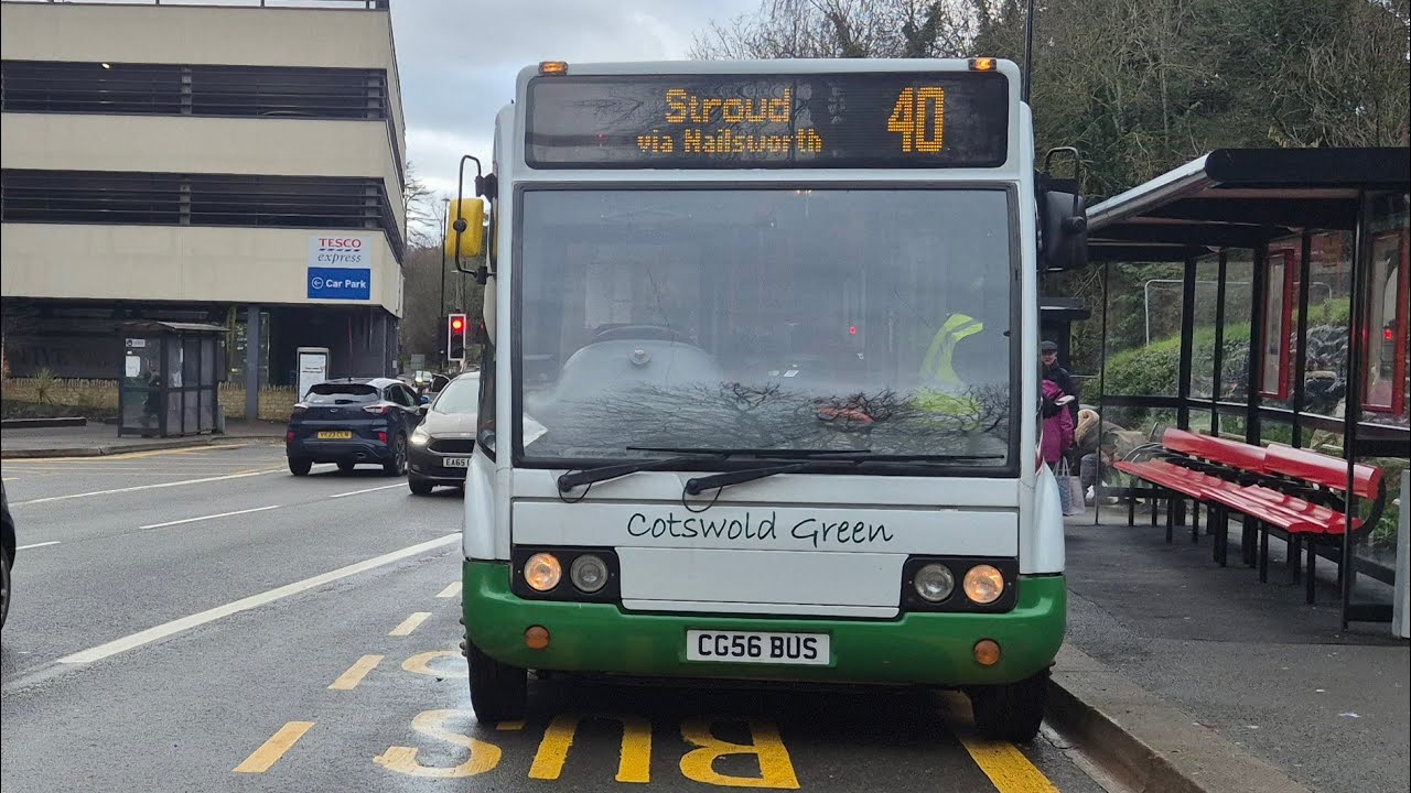 40 - Diverted Full Route | W-U-E 》Stroud Via Dursley (COTS)