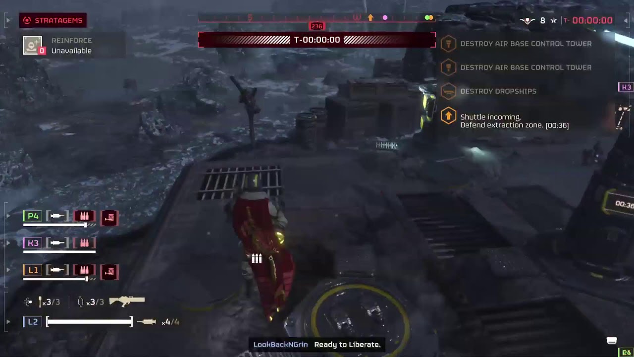 Helldivers 2 Livestream - Holding down the bot planets.