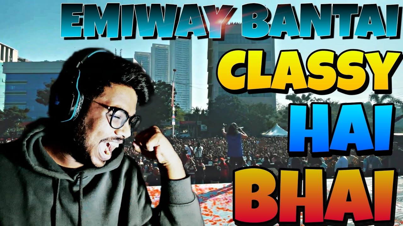 EMIWAY BANTAI - LIVE IN MUMBAI (MALAD MASTI) REACTION