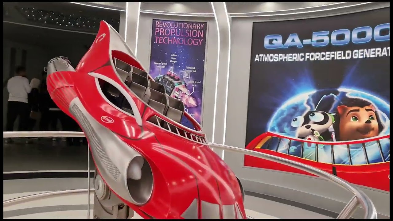 Doha Quest Qatar Indoor Theme Park full tour featuring  Record Breaking Rollercoaster & Drop Tower
