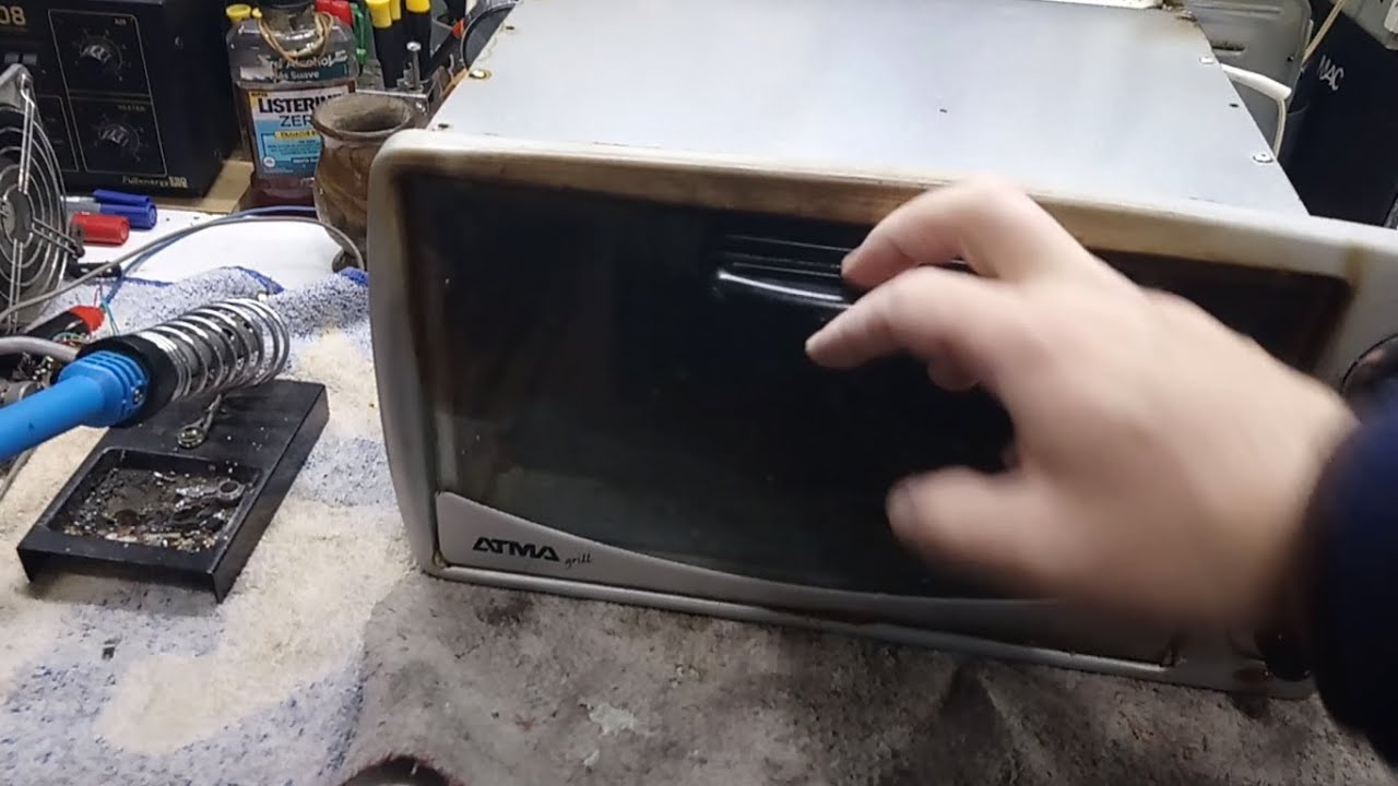 Reparar horno eléctrico atma grill  reparar timer