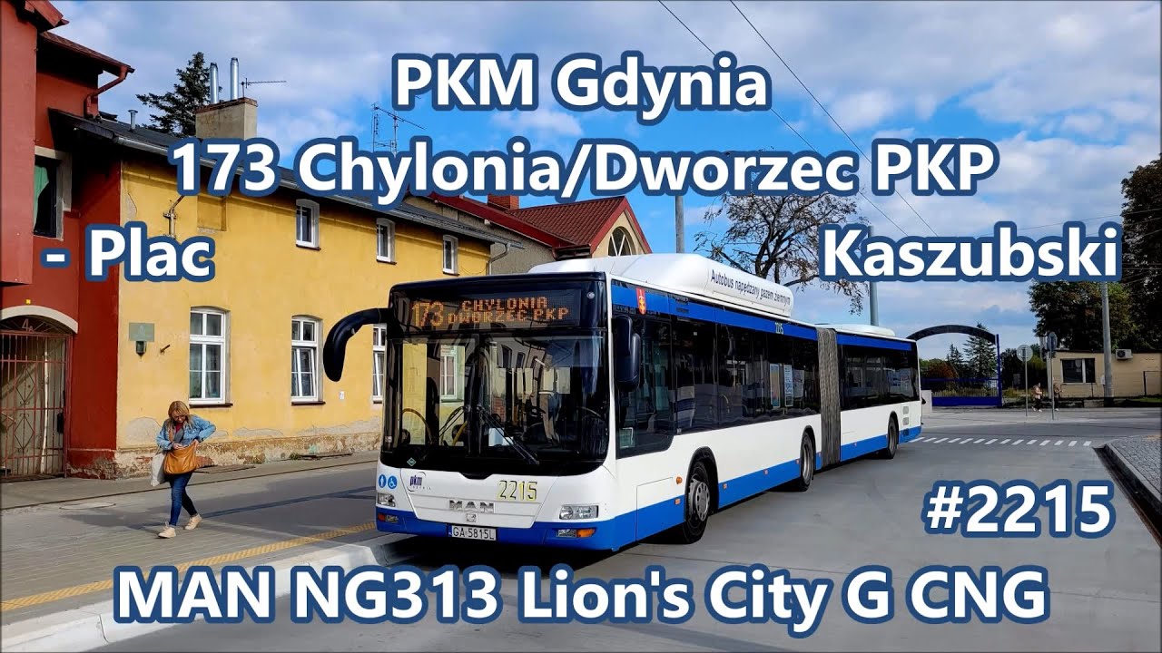 PKM Gdynia - linia 173, MAN NG313 Lion's City G CNG #2215