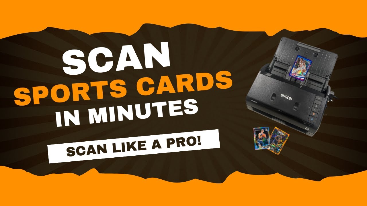 Scanning Sports Cards With An EPSON ES-400