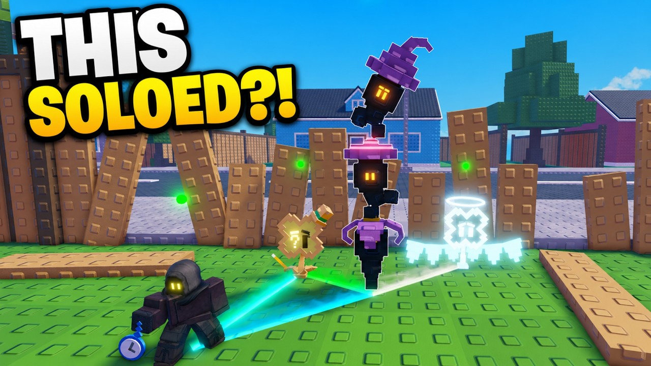 Мы действительно прошли Volcano Apocalypse в одиночку с 1 DPS в Garden Tower Defense!
