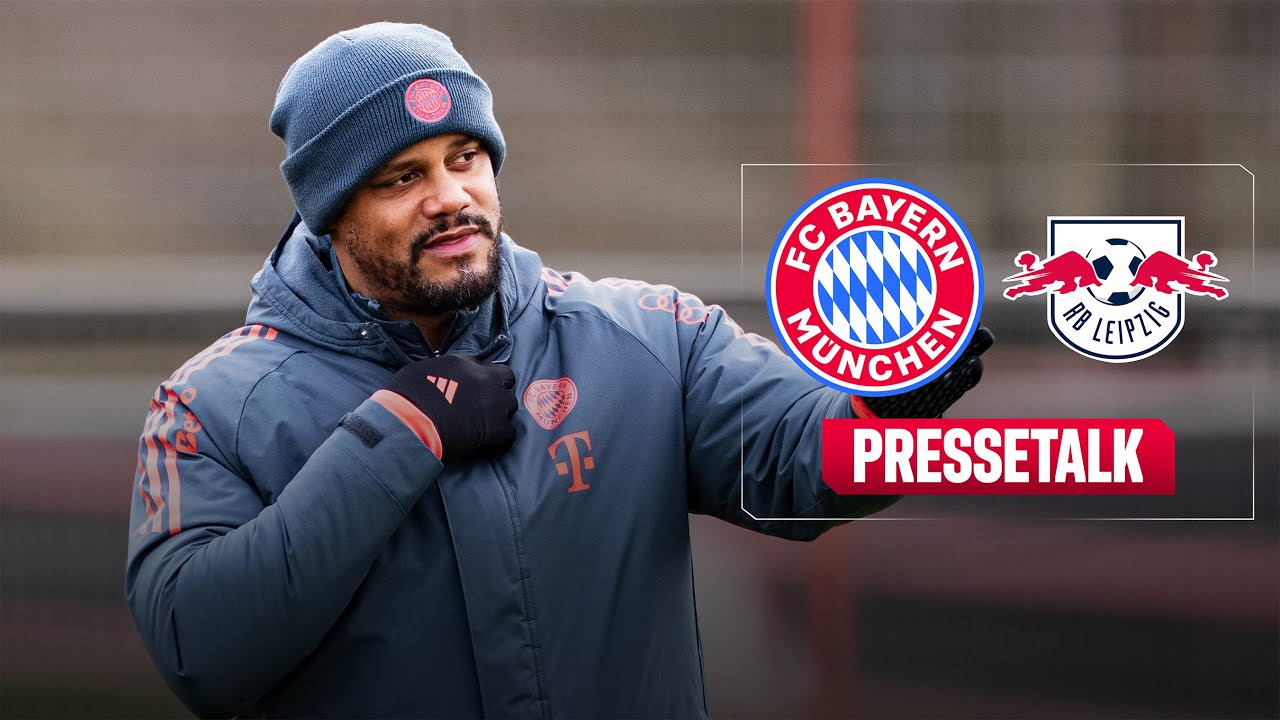 LIVE 🔴 Pressetalk vor FC Bayern - RB Leipzig | Viertelfinale im DFB-Pokal 🏆