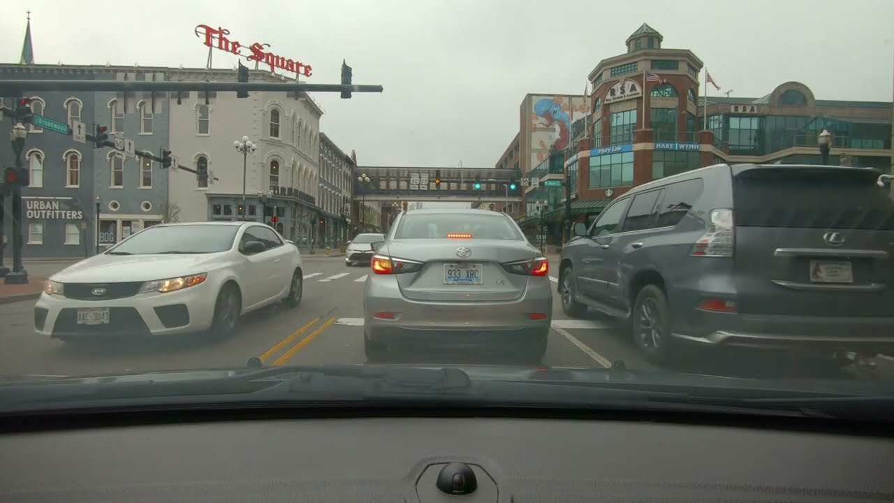 Downtown Lexington, Kentucky Drive Tour - Living In Kentucky