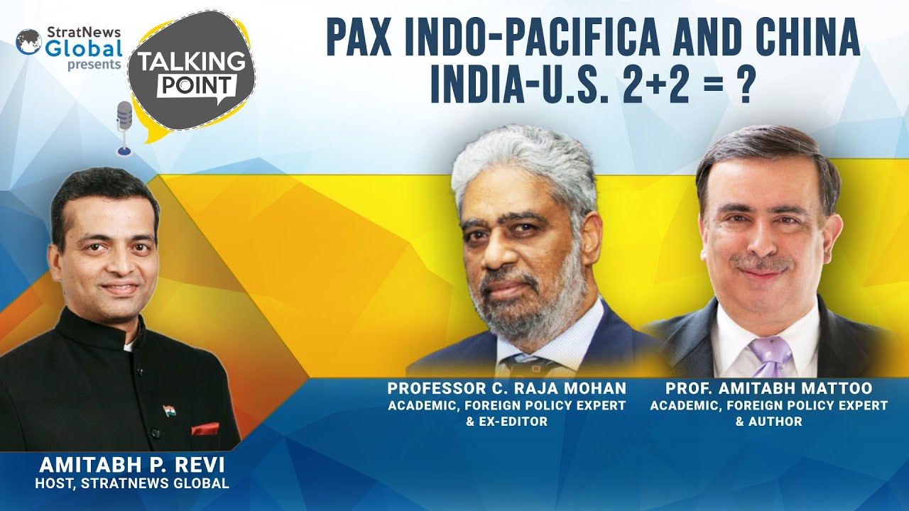 Pax Indo-Pacifica And China : India-U.S. 2+2=?