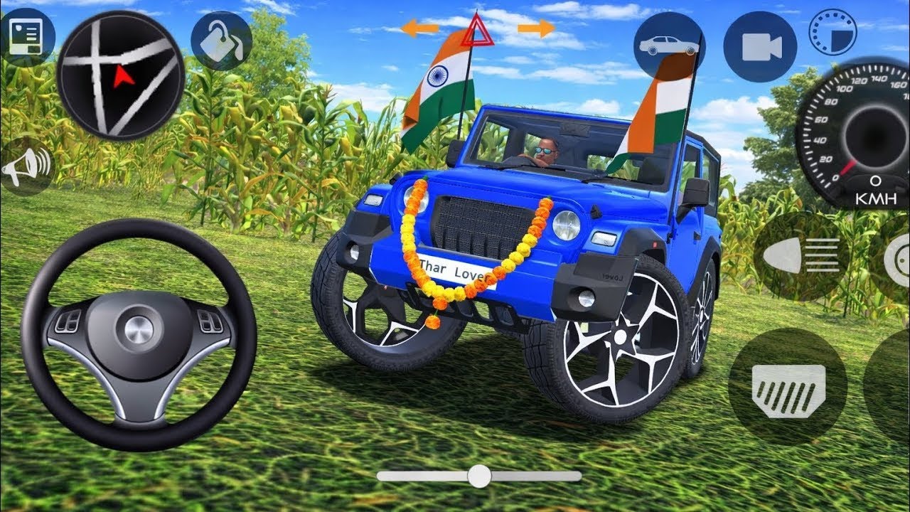 Modified Mahindra Thar : Games:/ndian bulu  Thar(Gadi Wala Games) Car Game Android Game - #2026